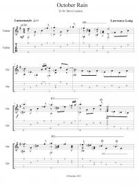 October Rain Thumbnail